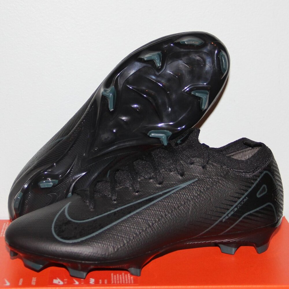 Nike Zoom Mercurial Vapor 16 Pro FG Cleats Mens 6.5 Black Shadow Pack
